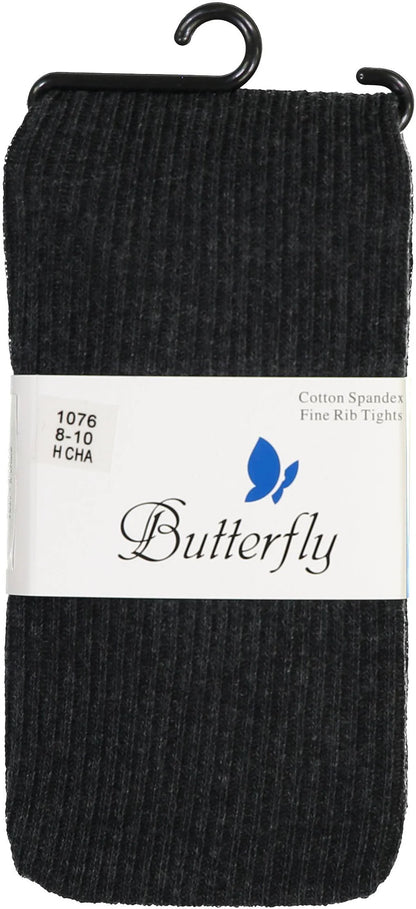 Butterfly Fine Ribbed Cotton Spandex - 1076