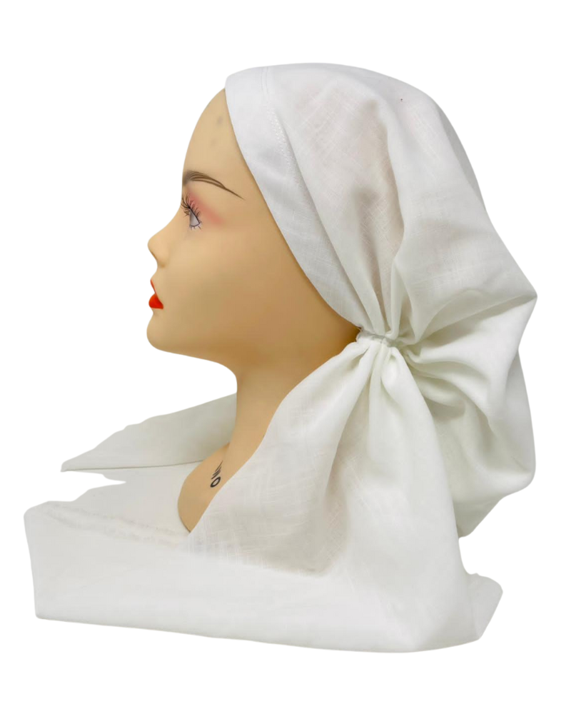 Cherie Accessories Closed Back Adjustable Pre-Tied Headscarves Solid Fringe Design - SPC-309A