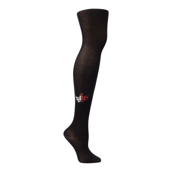 Zubii Checkered Heart Tights - 1344