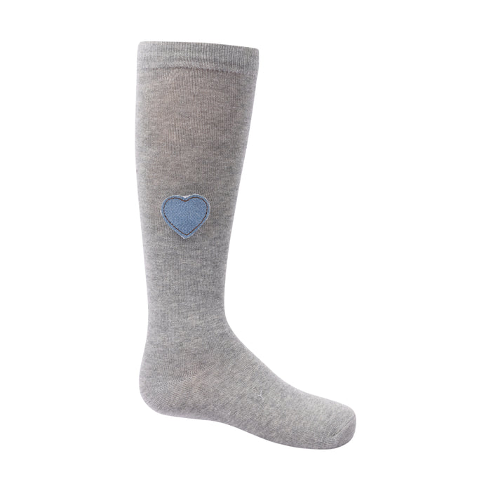 Zubii Denim Heart Tights - 1414