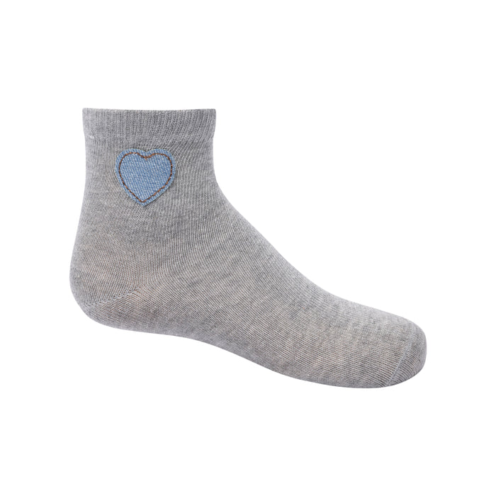 Zubii Denim Heart Ankle - 1416