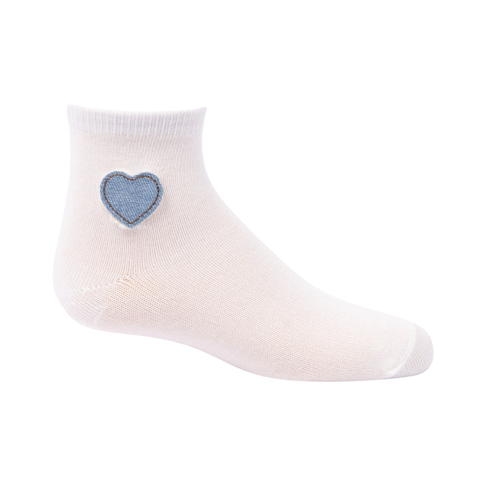 Zubii Denim Heart Ankle - 1416