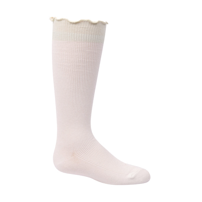 Zubii Colored Scalloped Edge Knee - 1437