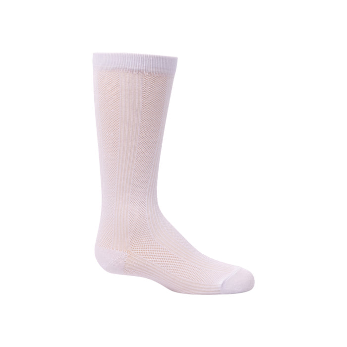 Zubii Fishnet Stripe Modal Knee - 1442