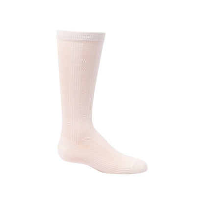 Zubii Fishnet Stripe Modal Knee - 1442