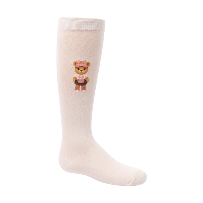 Zubii Printed Girl Bear Knee - 1445-Z