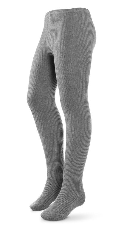 Zubii Ribbed Cotton Tights - 170