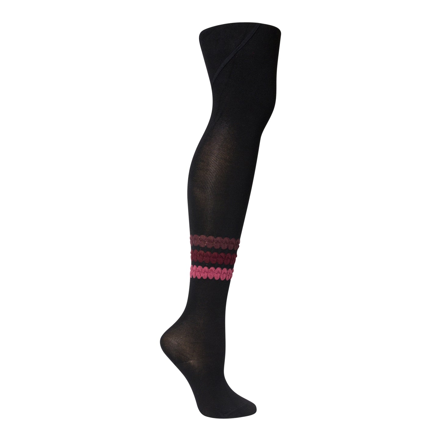 Zubii Multi Color Bubble Stripe Tights - 1504