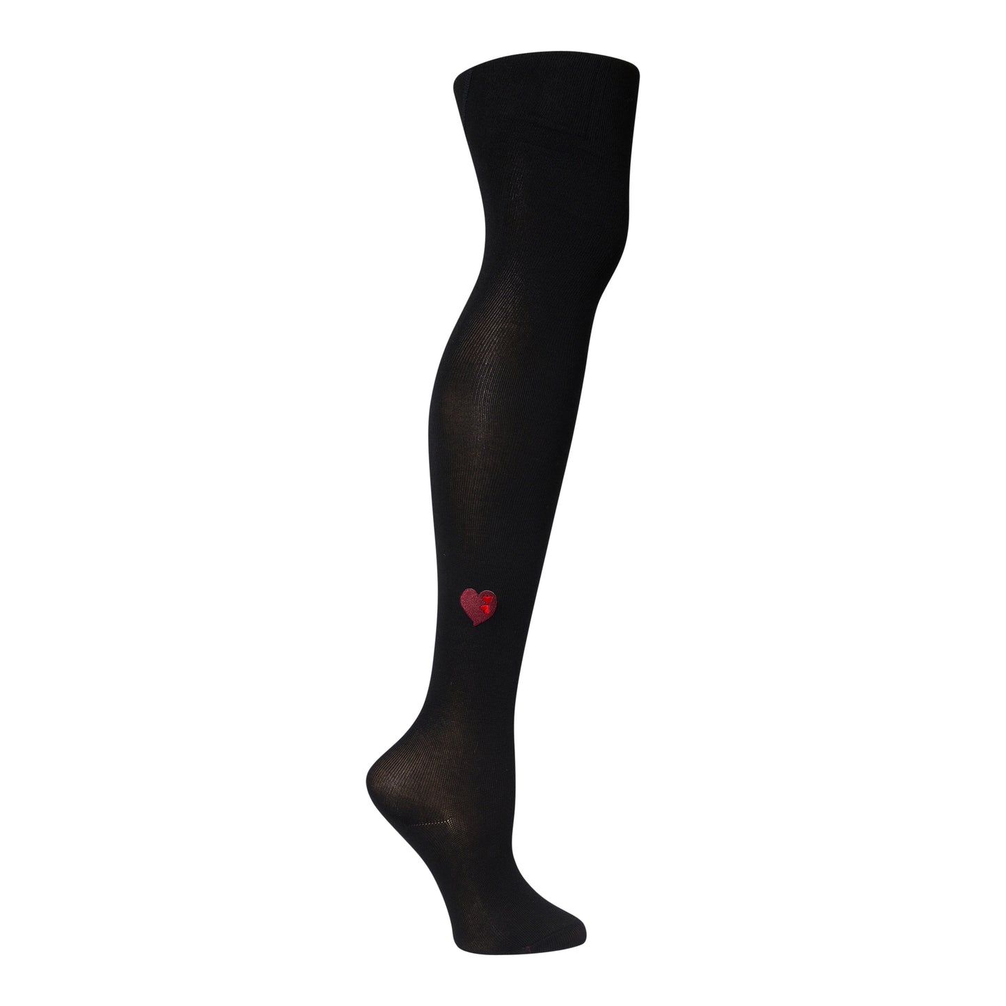 Zubii Embroidered Double Heart Tights - 1534