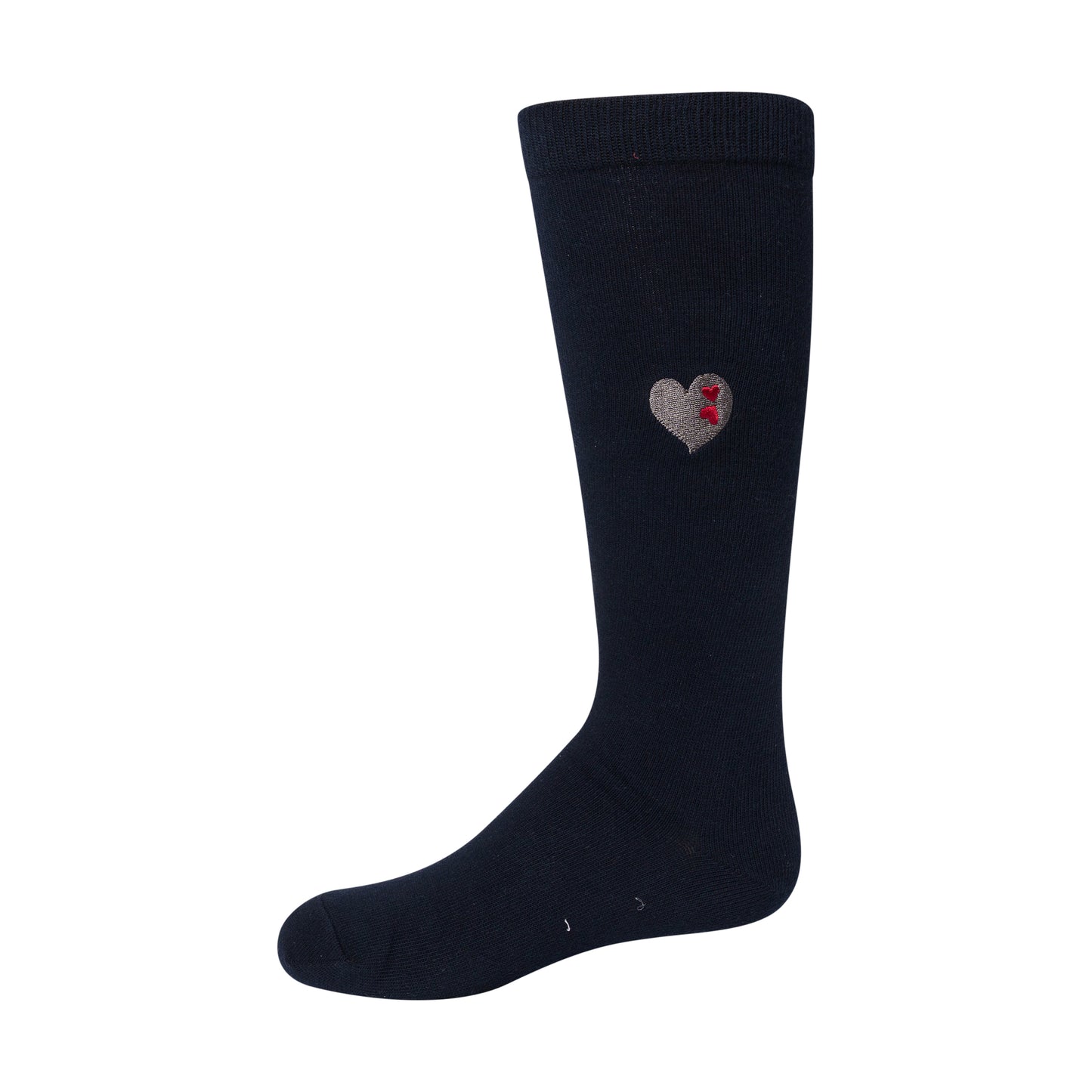 Zubii Embroidered Double Heart Knee - 1535
