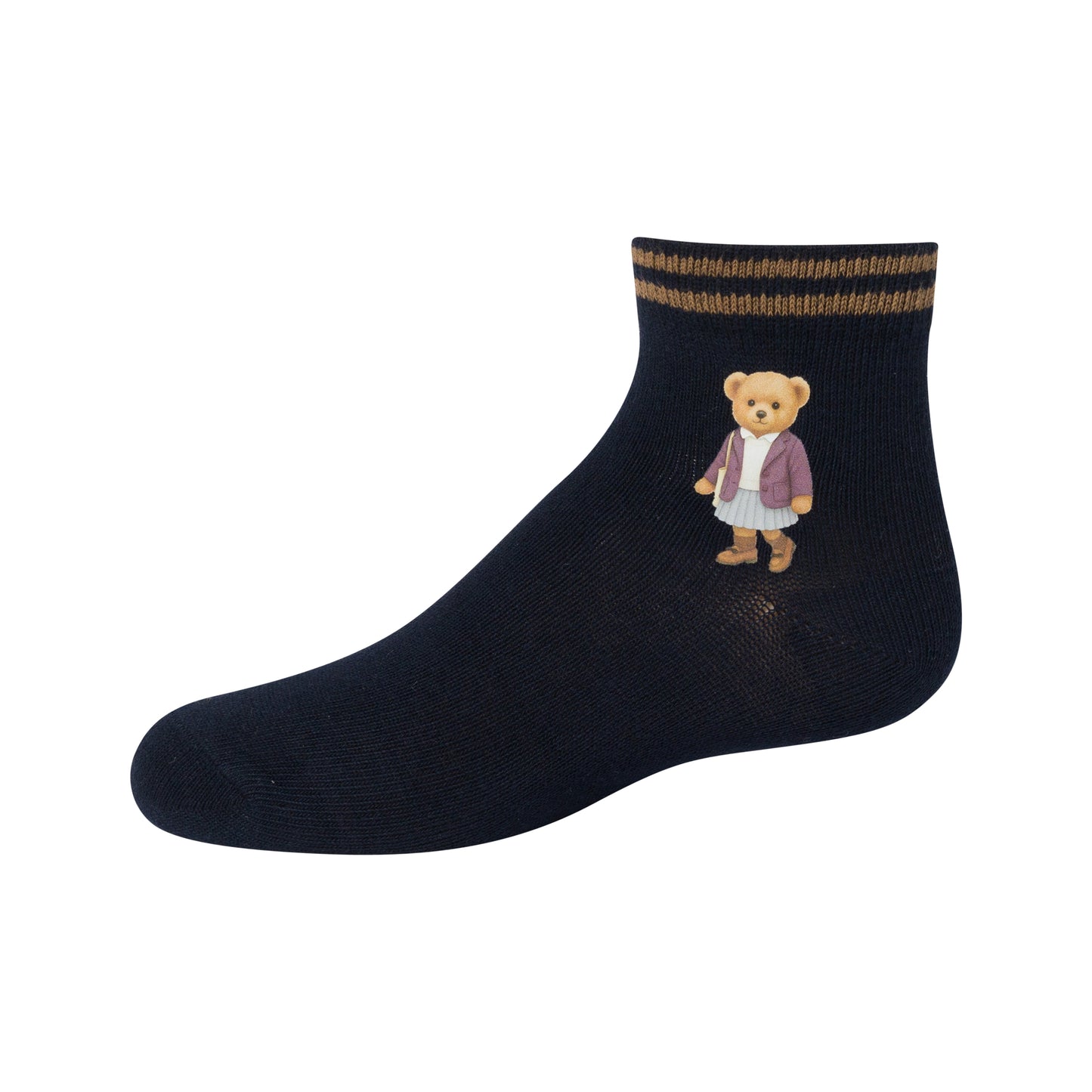 Zubii Printed Teddy Ankle - 1546