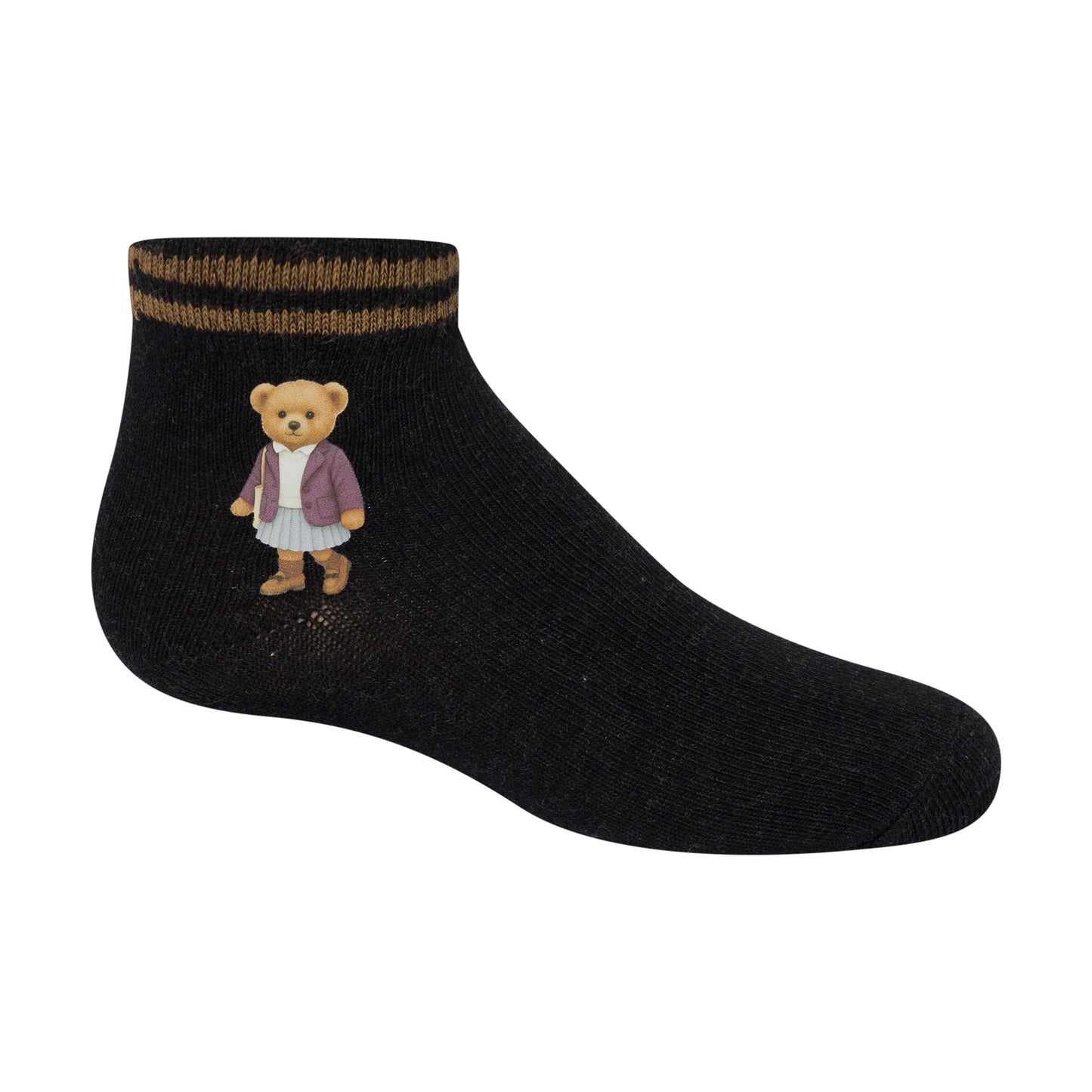 Zubii Printed Teddy Ankle - 1546