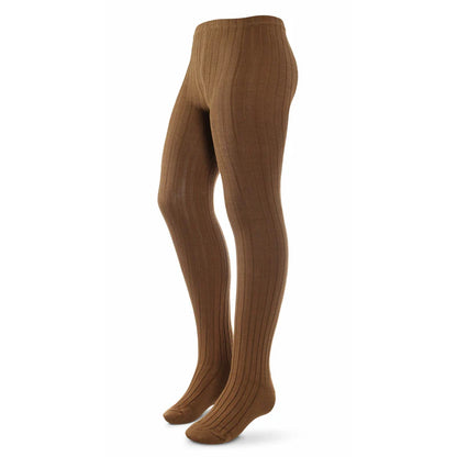 Zubii Ribbed Cotton Tights - 170