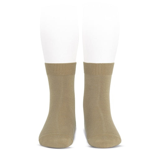 Condor Flat Cotton Crew Socks 331 Rope