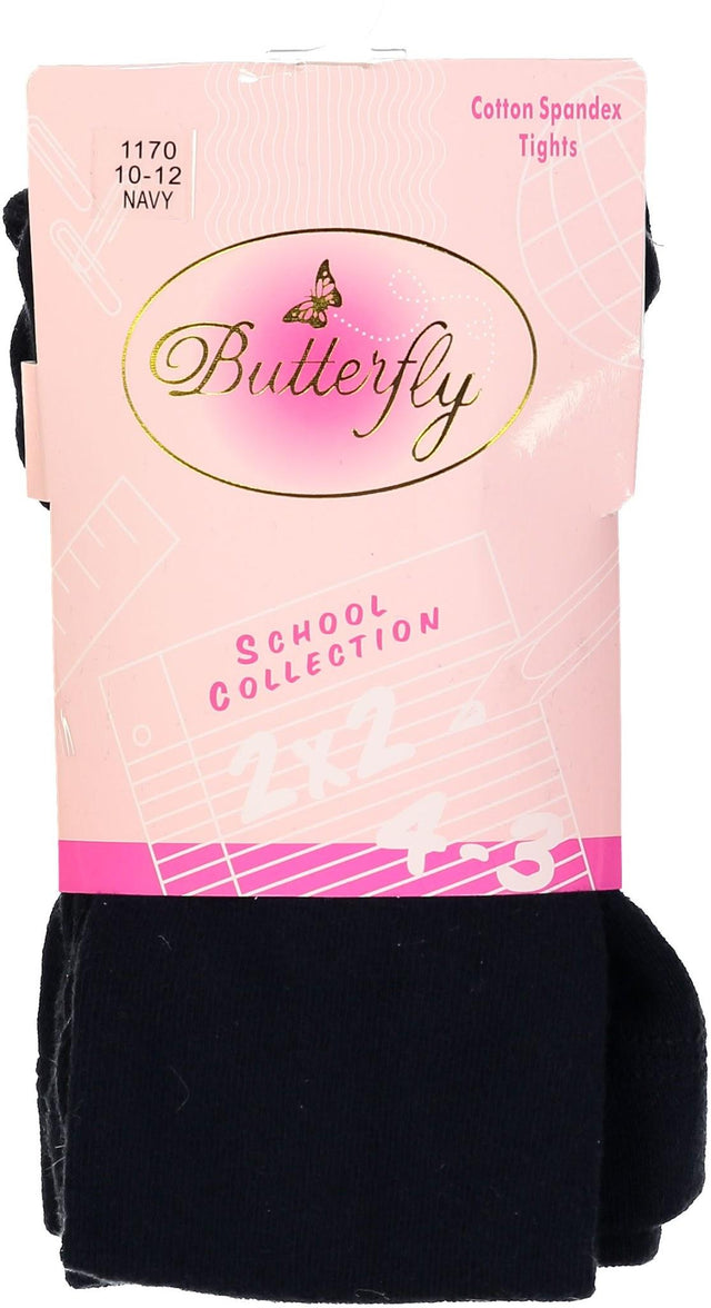Butterfly Flat Cotton Knit Navy - 1170