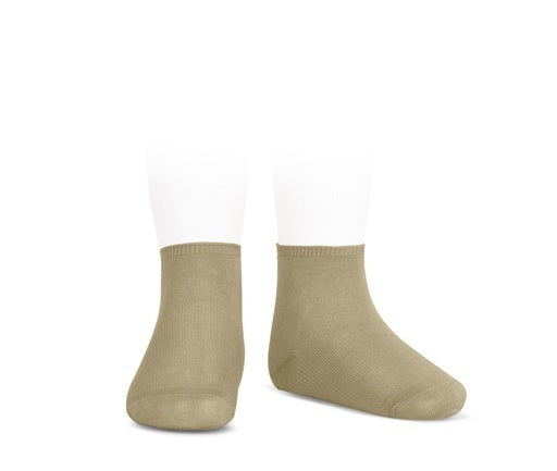 Condor Stretch Cotton Anklets 344 Tan - 2138/4