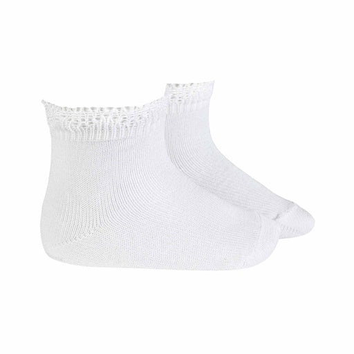 Condor Crew Sock W/Crochet Lace - 2362/4