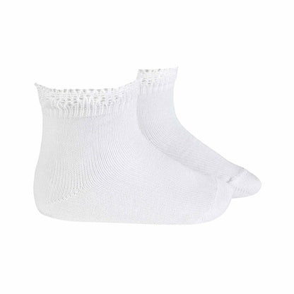 Condor Crew Sock W/Crochet Lace - 2362/4