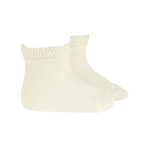 Condor Crew Sock W/Crochet Lace - 2362/4