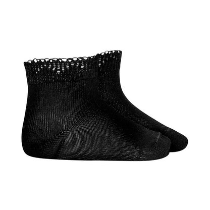 Condor Crew Sock W/Crochet Lace - 2362/4