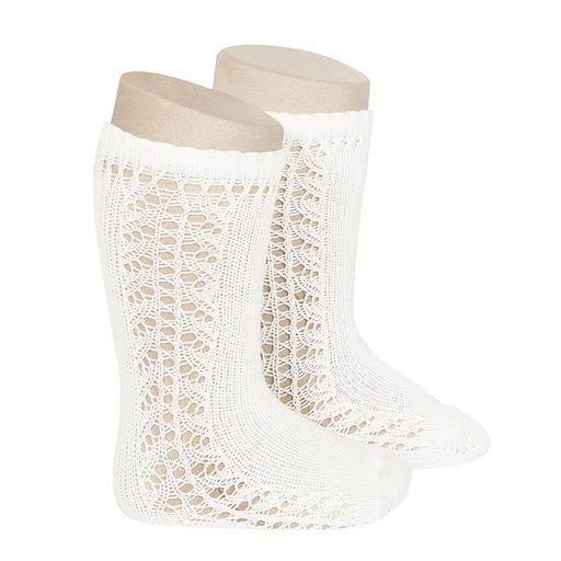 Condor Side Crochet Knee Sock