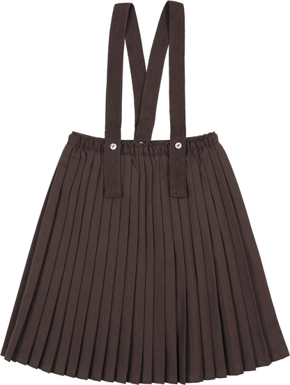 Analogie Knife Pleated Suspender Skirt - AF26S829