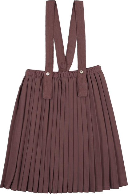 Analogie Knife Pleated Suspender Skirt - AF26S829