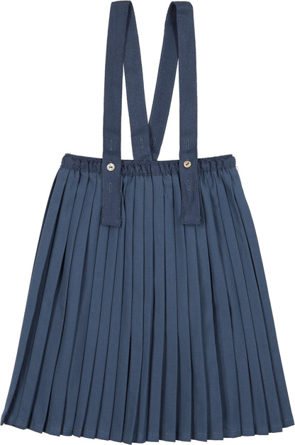 Analogie Knife Pleated Suspender Skirt - AF26S829