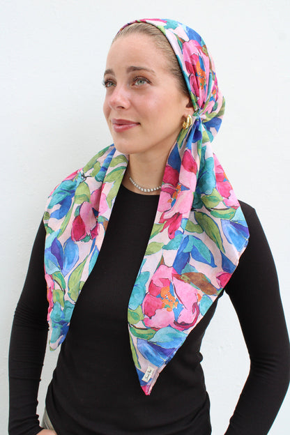 The Scarf Bar Classic Pretied Headscarf - CP-TSB