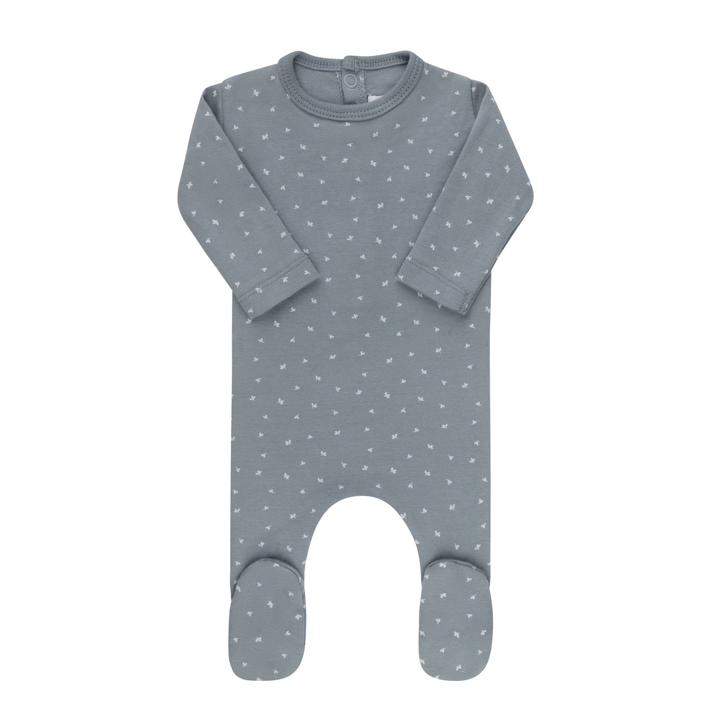 Aurora Floral Leaf Footie - AAW26-0087