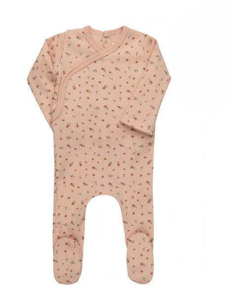 Aurora Floral Rib Collection Footie - ASS26-0044-F