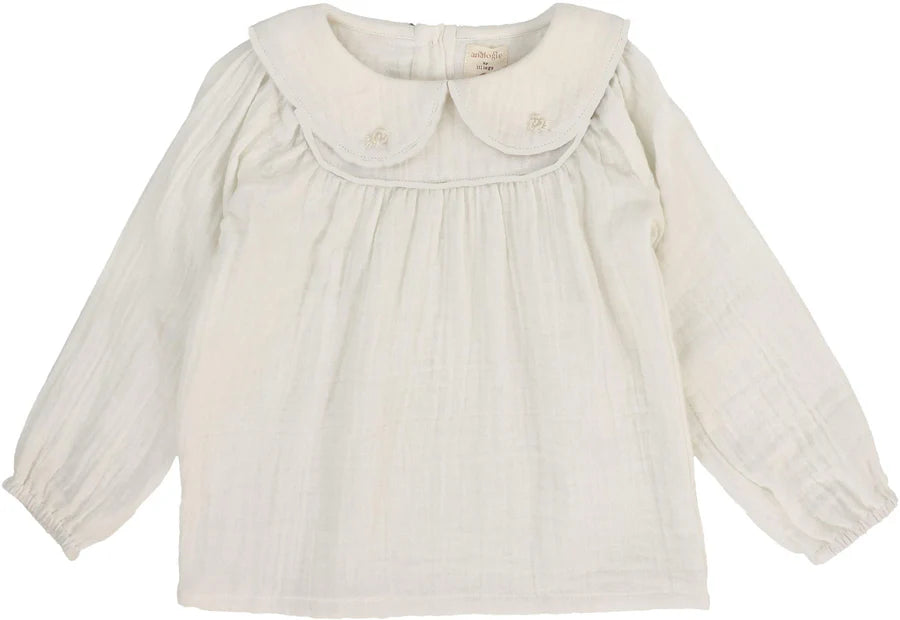 Analogie Girls Embroidered Shirt - AF26T712