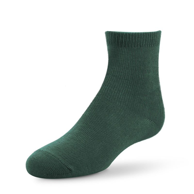 Zubii Crew Socks 10 Hunter Green - 344