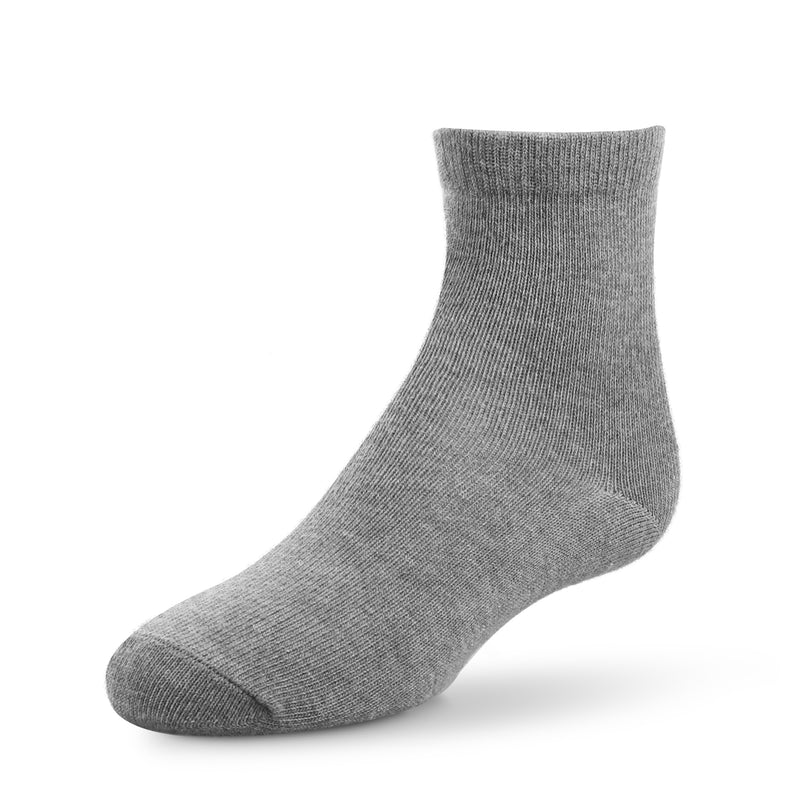 Zubii Crew Socks 287 Med. Grey - 344