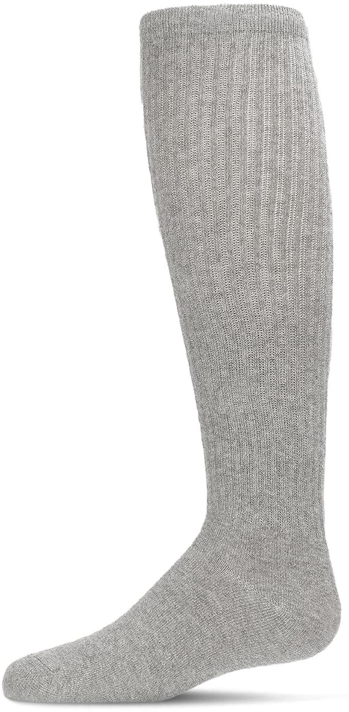 Spot-On Girls Athletic Ribbed Cotton Blend Knee High Sock - Sp-1040