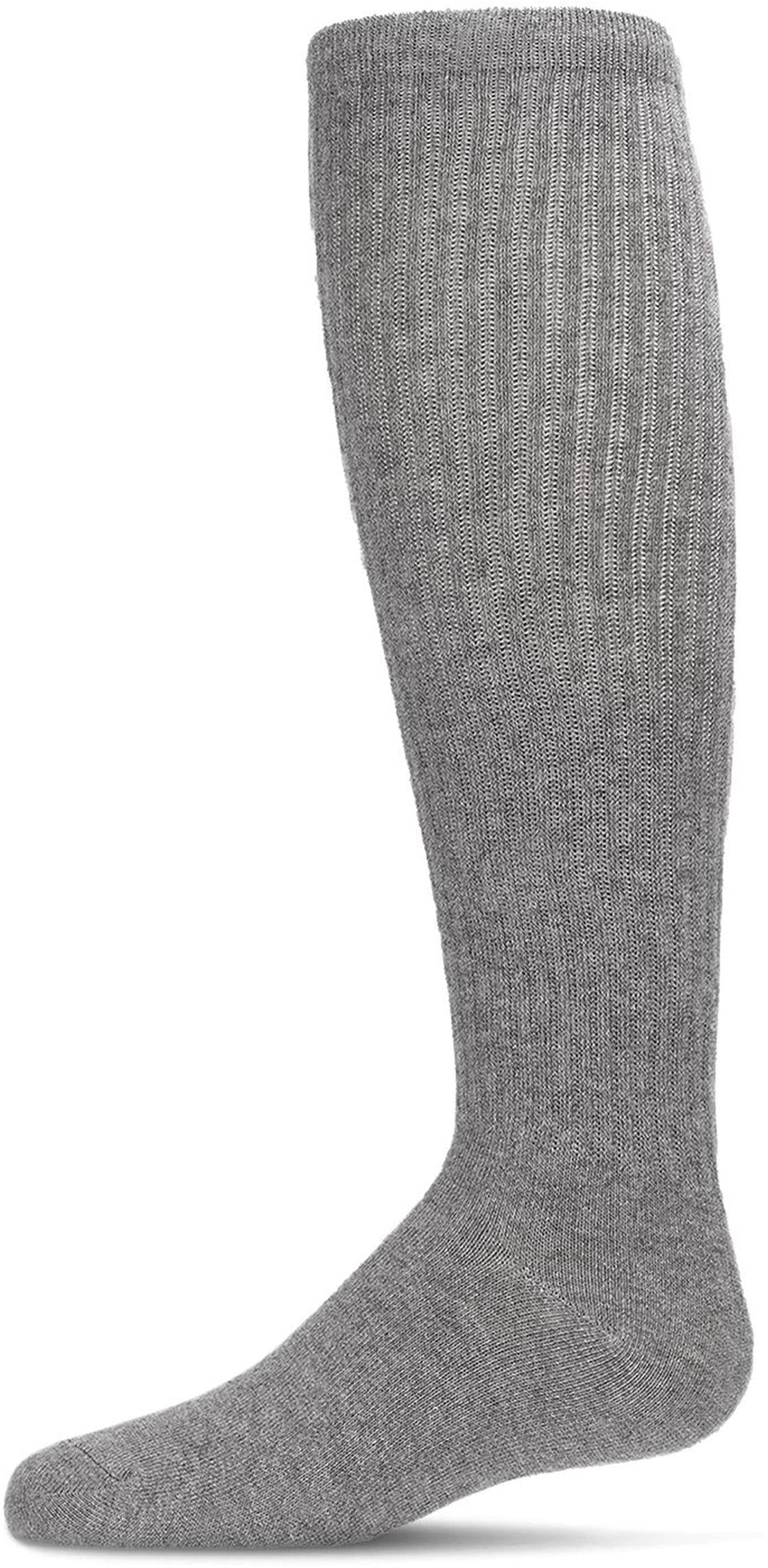 Spot-On Girls Athletic Ribbed Cotton Blend Knee High Sock - Sp-1040