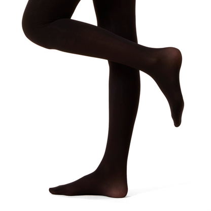 Memoi Perfectly Opaque Cotton On Top Tights 60 Denier - MCT-356