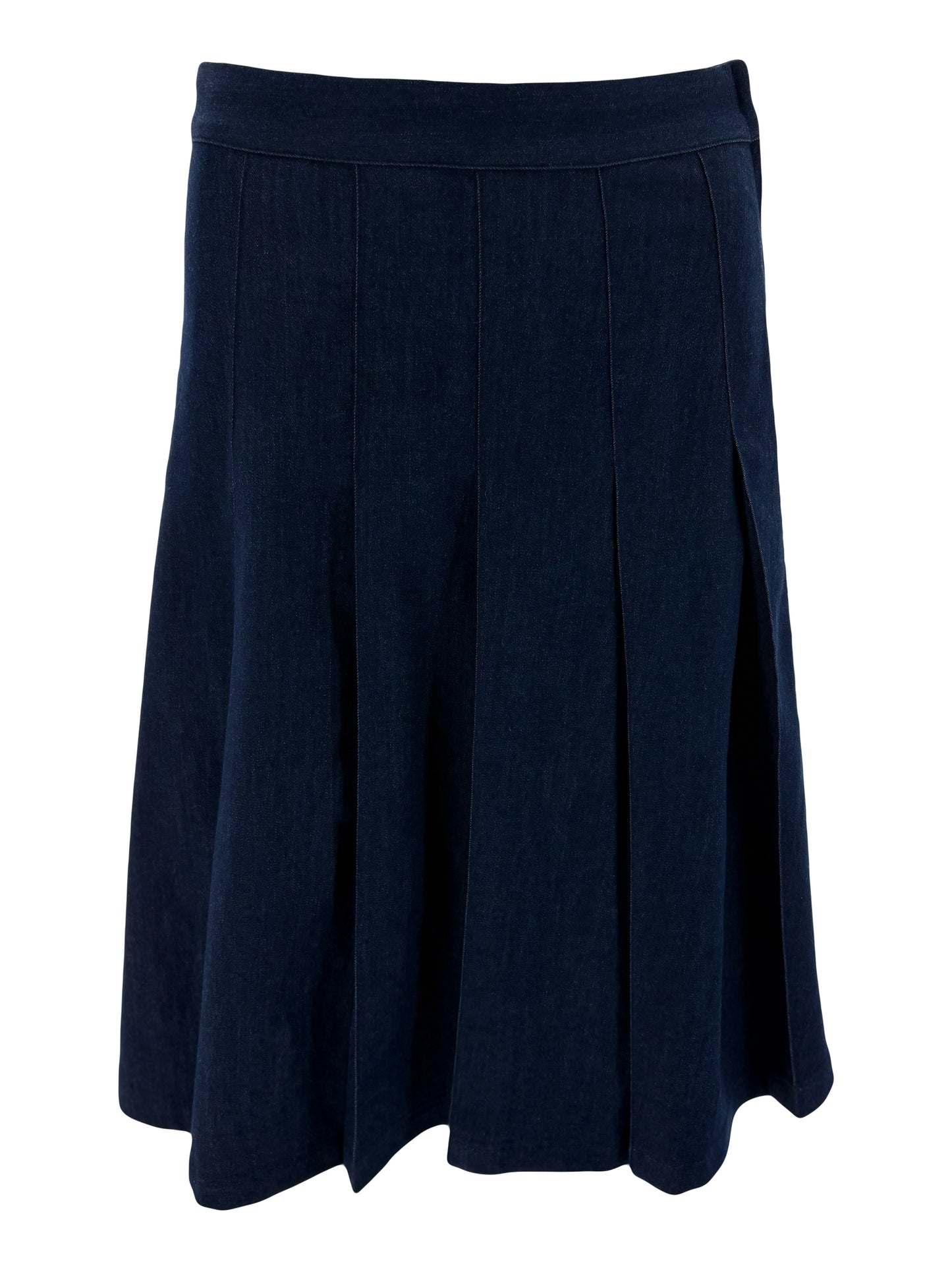 Mini Pops Pleated Denim Skirt - 140stf
