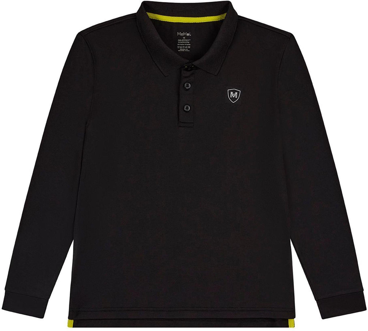 Memoi Boys Long Sleeve Polo Shirt - Mbp-001