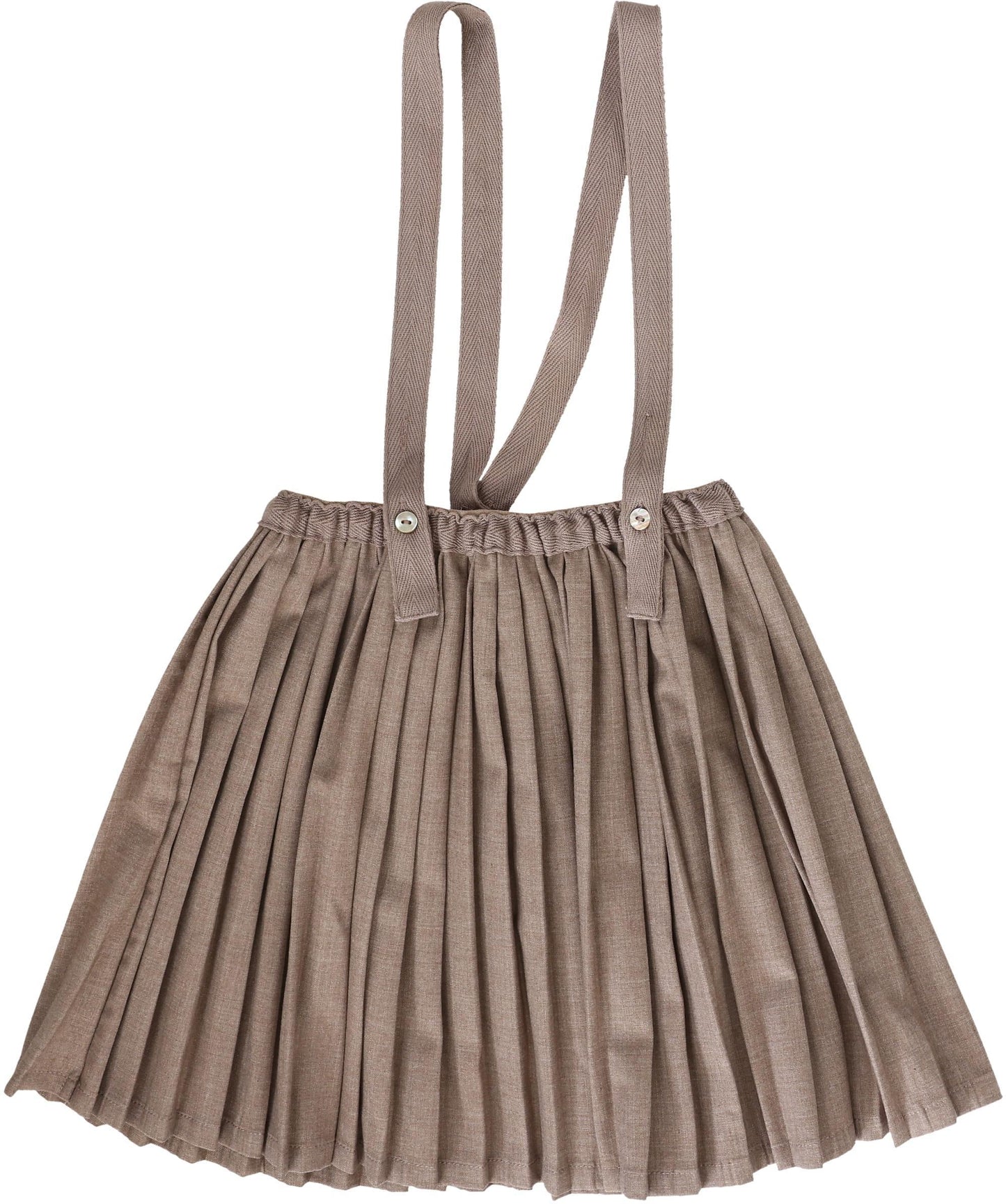 Analogie Knife Pleated Suspender Skirt - AF26S829