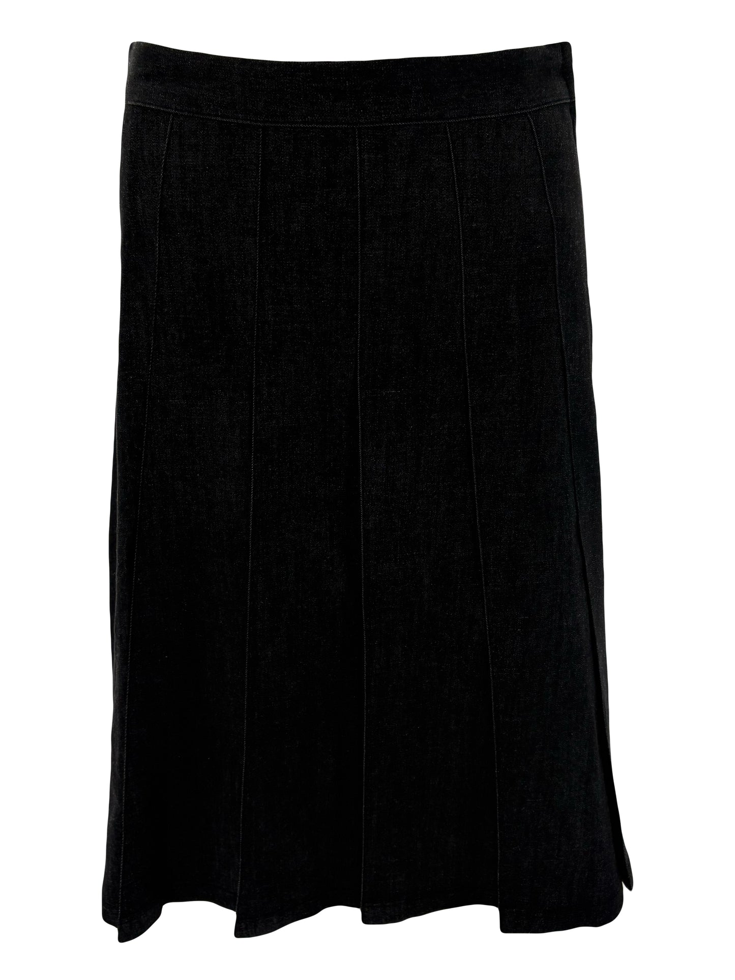 Mini Pops Pleated Denim Skirt - 140stf