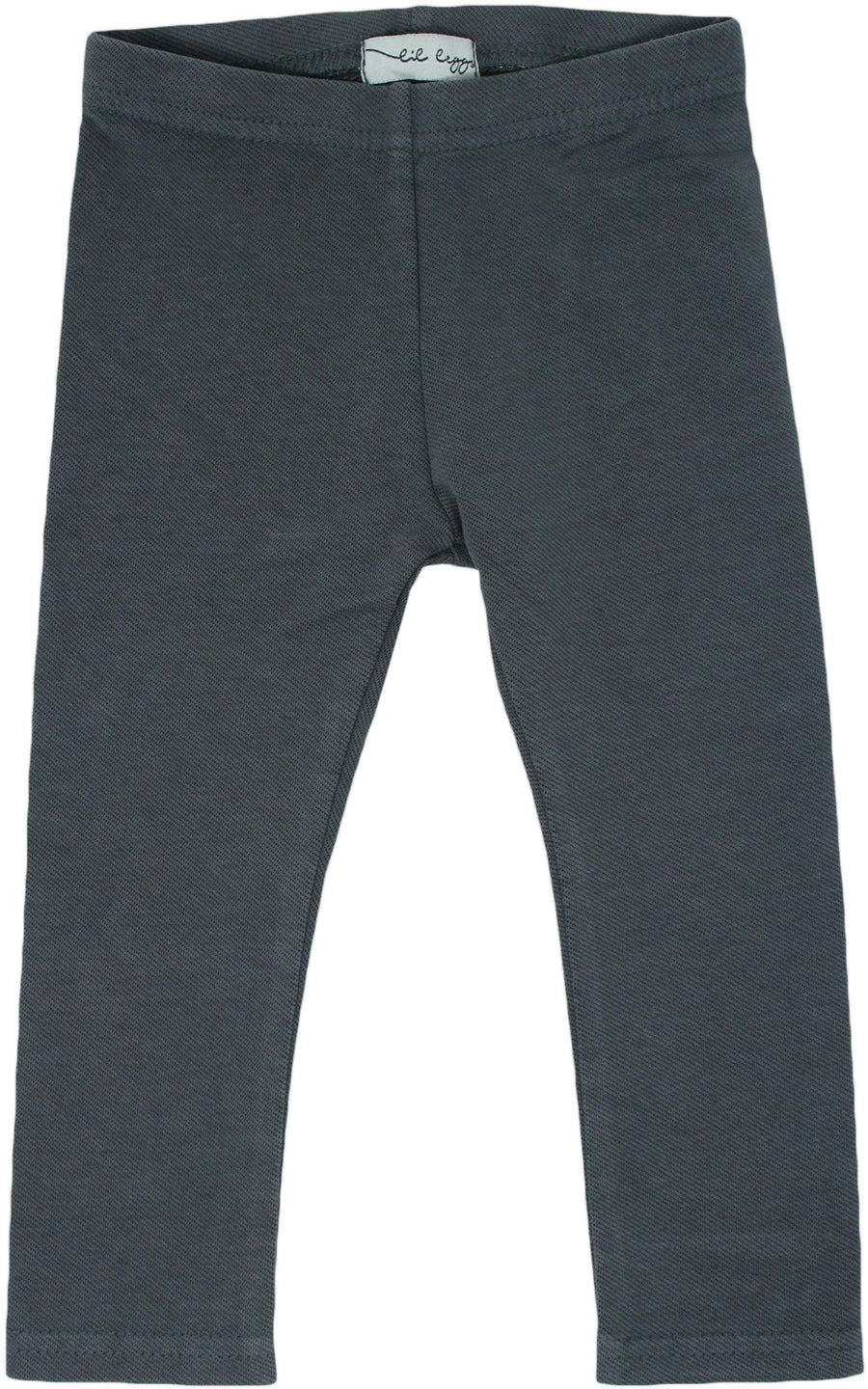 Lil Legs Leggings Gray Jean - L