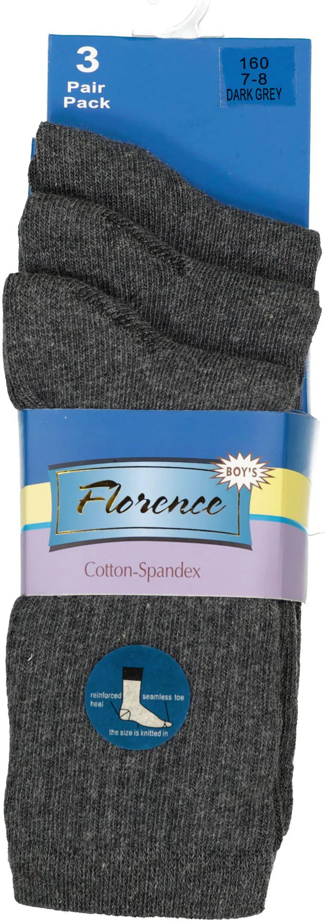 Florence Cotton Blend Ribbed 3Pk - 160