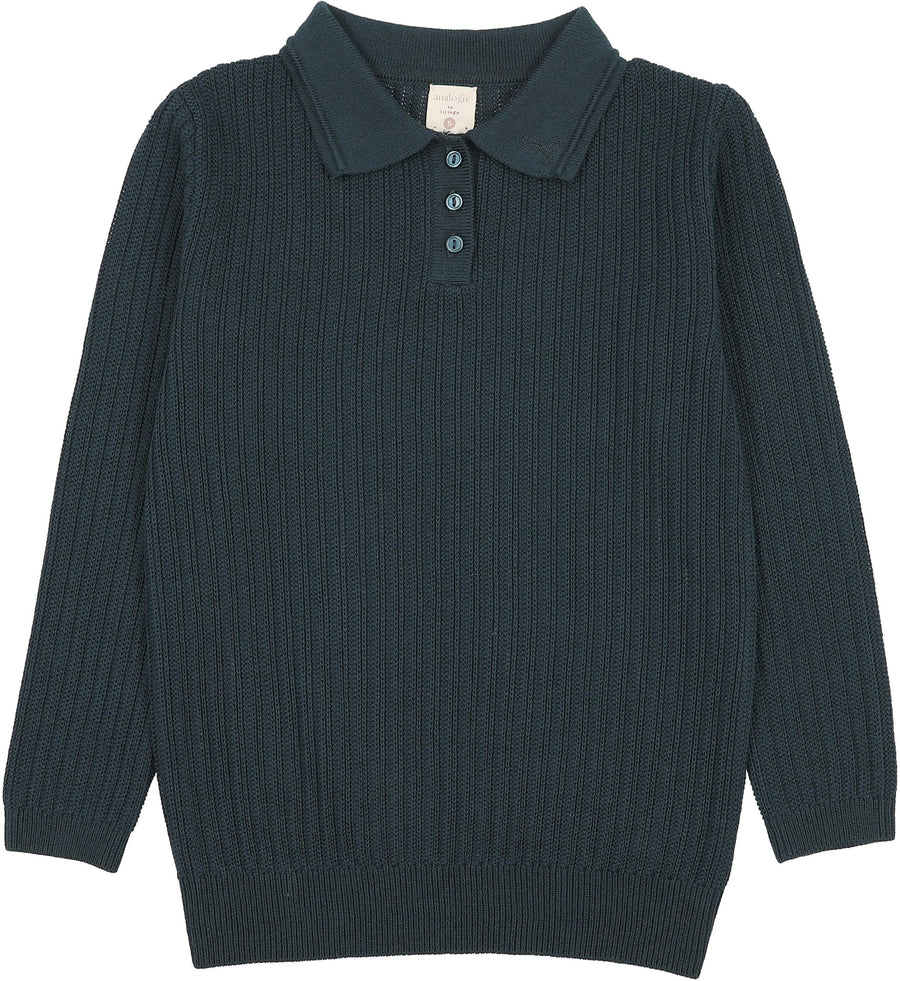Analogie Boys Knit Polo - AF26T720