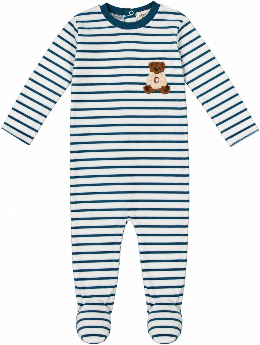 Crew Lounge Teddy Lounge Footie - SG3209