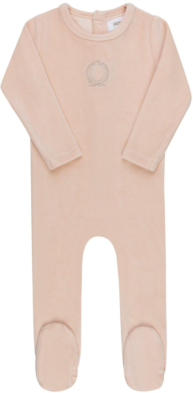 Aurora Metallic Crest Footie - AAW26-0110