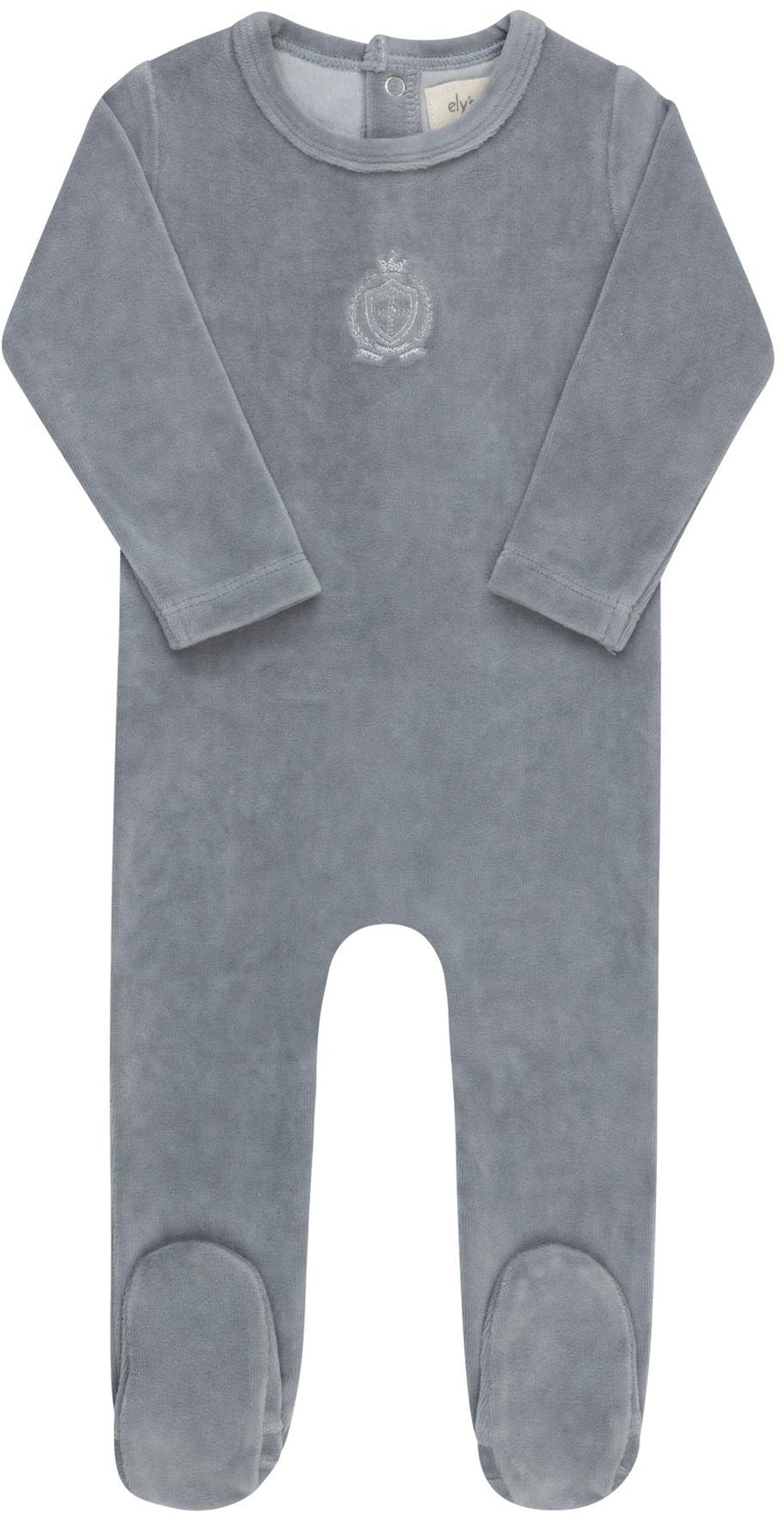 Aurora Metallic Crest Footie - AAW26-0112