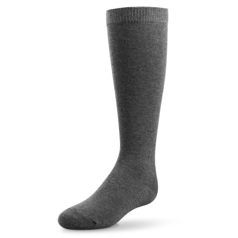 Zubii Flat Cotton Knee High 288 Charcoal - 705