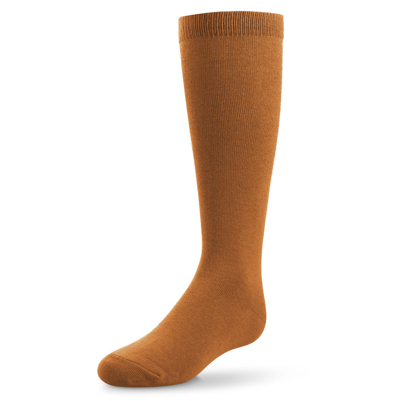 Zubii Flat Cotton Knee High 520 Cognac - 705