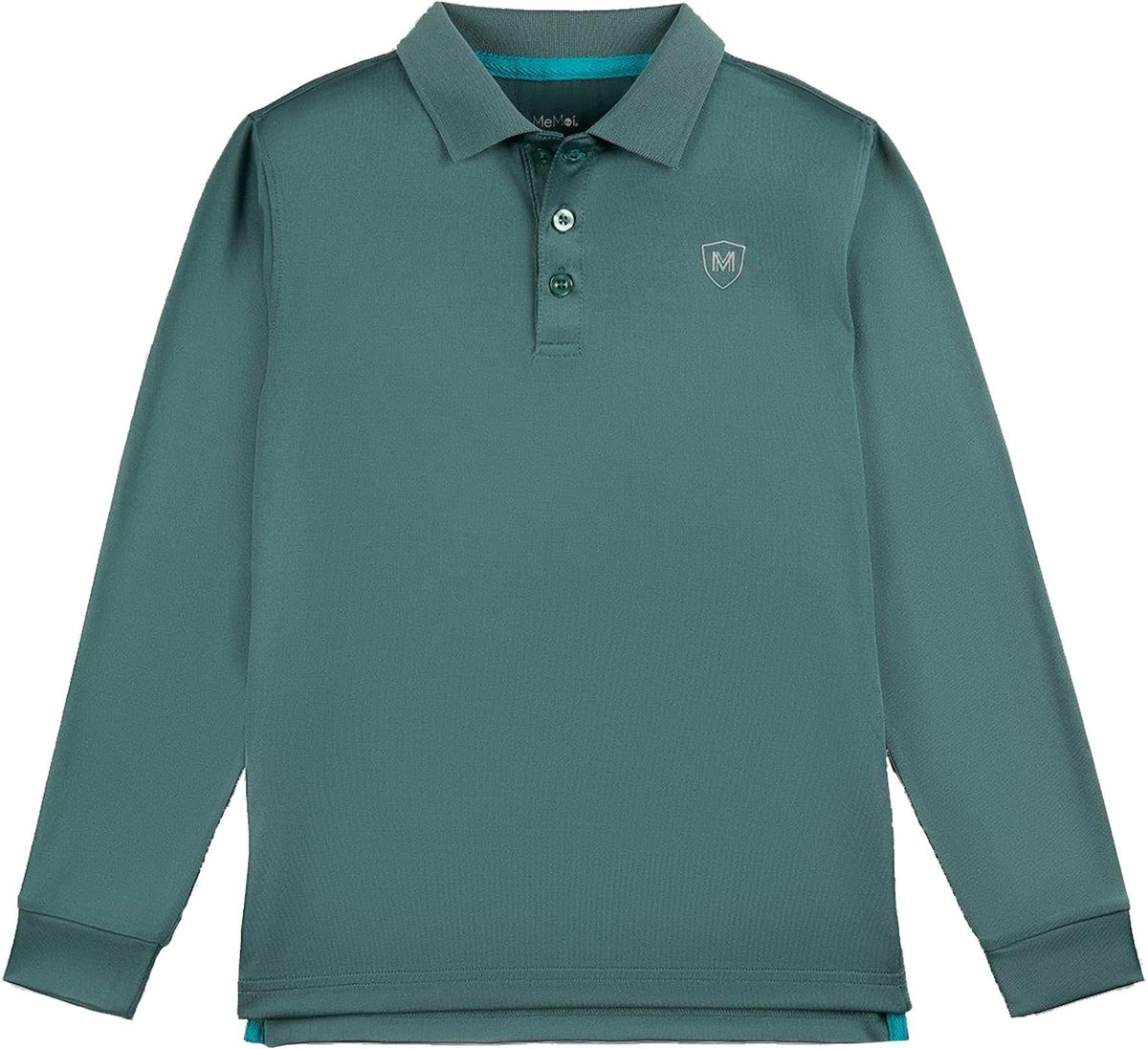 Memoi Boys Long Sleeve Polo Shirt - Mbp-001